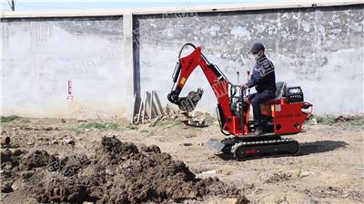 HW-08 Mini excavator operation demonstration