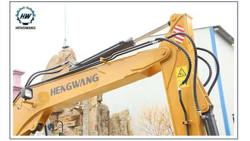 Hengwang Group New product Arrival: HW-80L Wheel Excavator