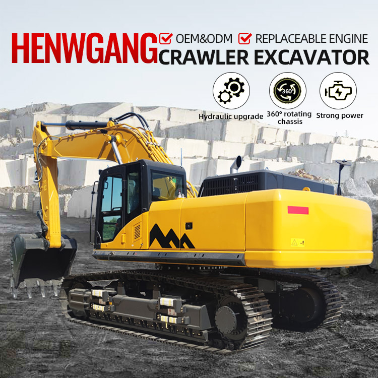 What is an excavator missing arm?