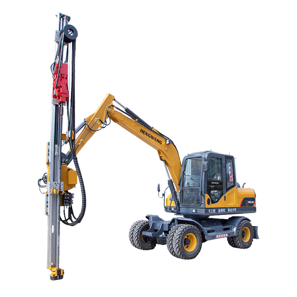 HW200 Excavator Mounted DTH Drilling Rig