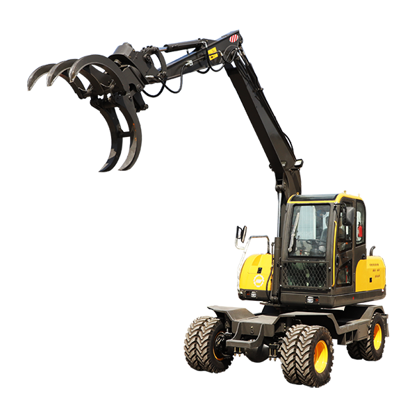 Excavator modified Timber Grab